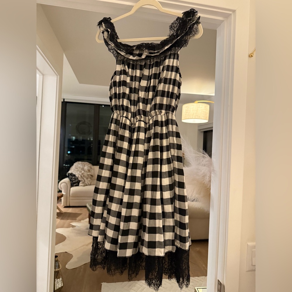 Endless Rose Elegant Black Lace Dress